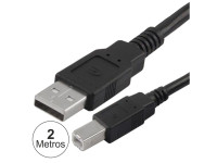 Nedis   Cabo USB-A 2.0 Macho / USB-B Macho 2M